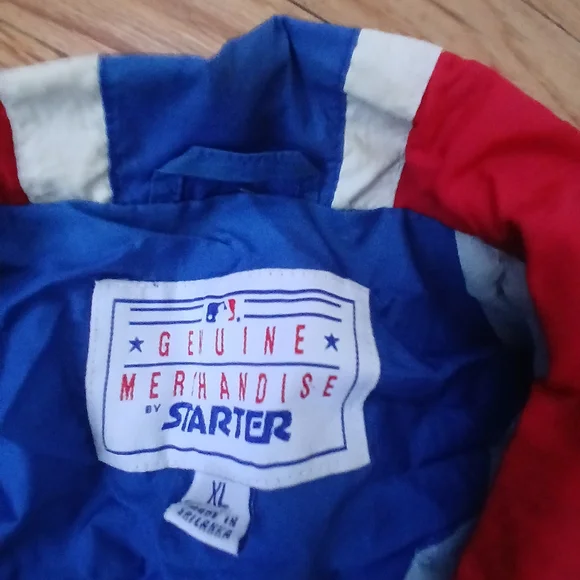 Chicago Cubs STARTER Blue and Red Jacket - Picture 4 of 4